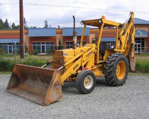 Product picture Ford 550 555 Tractor Backhoe Loader Service Repair Manual DOWNLOAD
